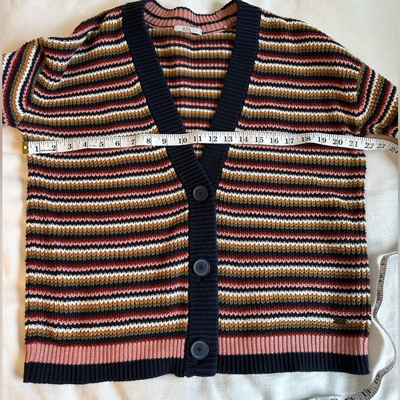 edc ESPRIT striped v-neck cardigan - Picture 5 of 9